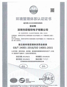 環(huán)境管理體系認證